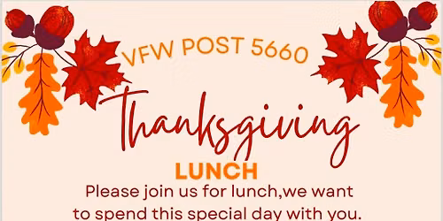 4th Annual Thanksgiving Lunch