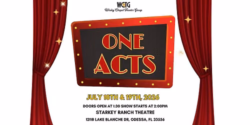 WCTG Presents One Acts 2026