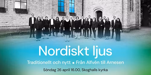 Konsert i Skoghall: Gustavsbergs Vokalensemble