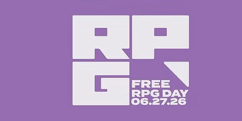 Free RPG Day at PB&J Comics!