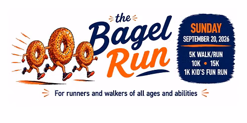 The Bagel Run - 5K | 10k | 15K | Kids 1K