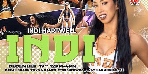 In Store Signing Meet & Greet Event with TNA Knockout Indi Hartwell