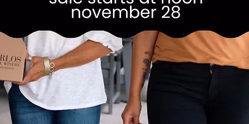 Black Friday @ Carlos Creek