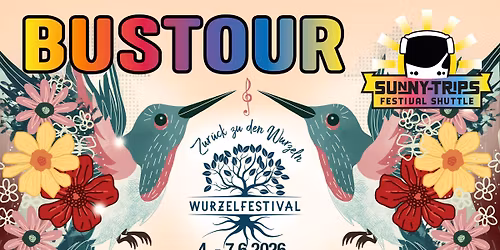 Wurzelfestival Bustour mit Sunny-Trips