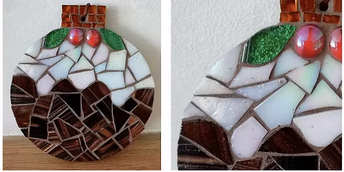 Glass Tiles Mosaic Bauble (afternoon session)