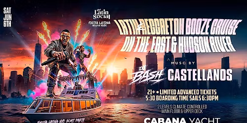 REGGAETON VS DEMBOW: Sunset Cruise Party: Find The Party inc.