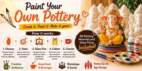 Ganesha Ceramic Painting