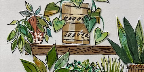 Leafy Loveliness Collage Workshop with Bryony 