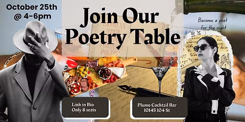 Poetry Table