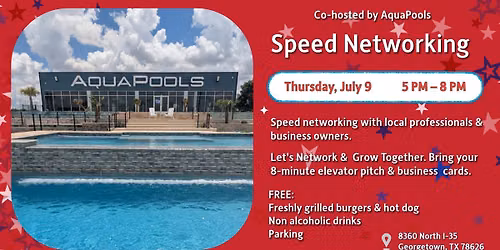 Speed Networking for Professionals & Business Owners