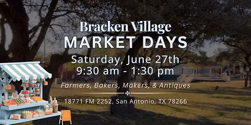 Bracken Village Market Day