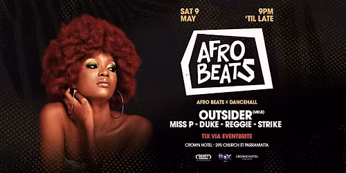 Afro Beats @ The Crown