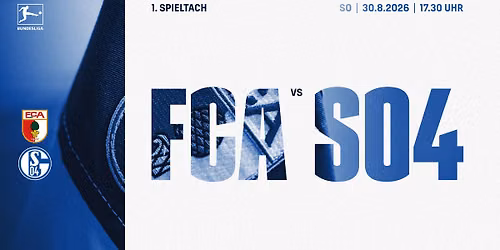 FC Augsburg - FC Schalke 04, Bundesliga, 1. Spieltag