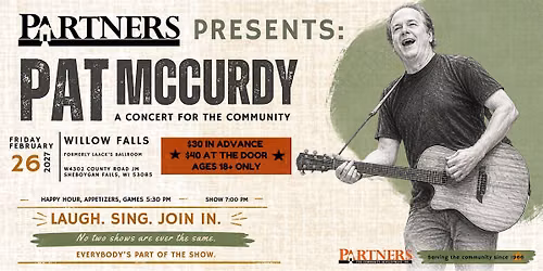 Partners Presents: Pat McCurdy