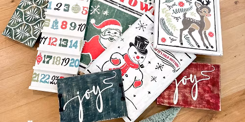 FCPS Wellness Wood and Canvas Event