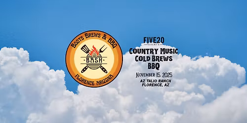 Boots Brews & BBQ Bash!