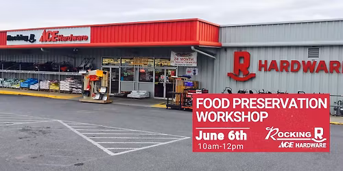 Food Preservation Workshop - Harrisonburg