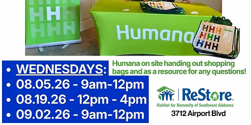 Senior Wednesday @ Habitat ReStore with Humana