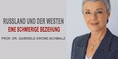 Prof. Dr. Gabriele Krone-Schmalz - Vortrag & Diskussion