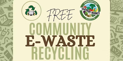 Community E-Waste Recycling & Data Destruction