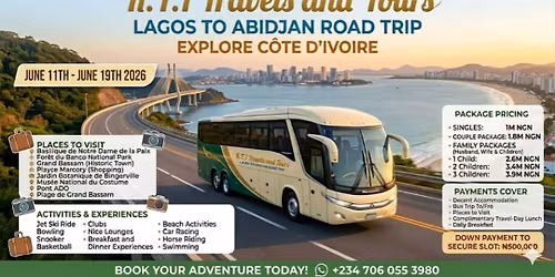 Lagos to Abidjan road \ud83d\udee3\ufe0f trip
