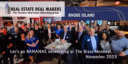 Let's go BANANAS networking at the Brass Monkey!!!!