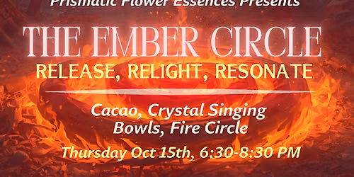 THE EMBER CIRCLE: A CACAO & SOUND CEREMONY