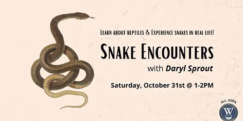 Snake Encounters with Daryl Sprout