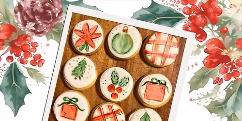 Paint your own Christmas cookies