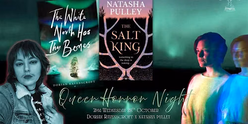 Queer Horror Night: Natasha Pulley & Dorian Ravenscroft