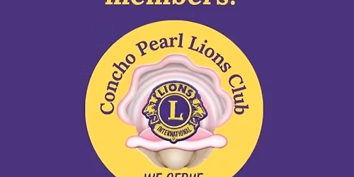 Concho Pearl Lions Club Meeting