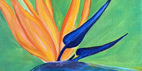 Bold and Colorful Florals in Acrylics with Jen Livia