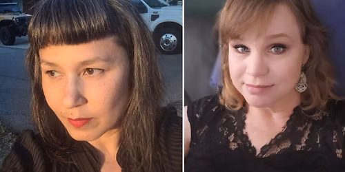 Beth Marquez and Sarah Thursday at the Ugly Mug!