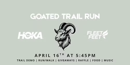 GOATED Trail Run with HOKA
