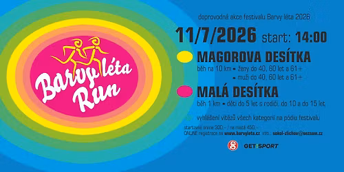 Barvy l\u00e9ta RUN 2026 - Magorova des\u00edtka