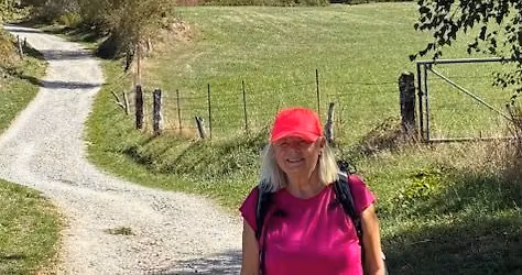 L\u00e4ngs vandringsleden till Santiago de Compostela - Ingrid Lundstr\u00f6m ber\u00e4ttar