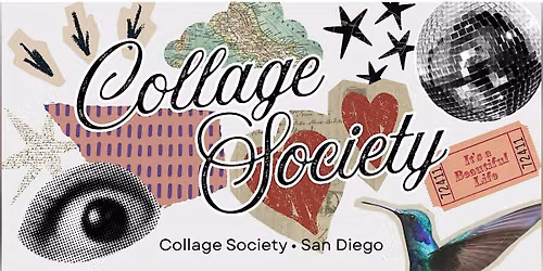 Collage Society SCISSOR SESSIONS at Covet Art Gallery, Oceanside