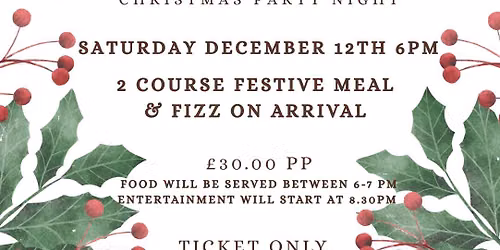 Christmas Party night with HI-FI DIVE