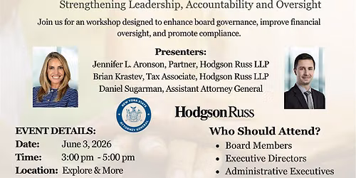 Nonprofit Governance & Financial Stewardship Workshop