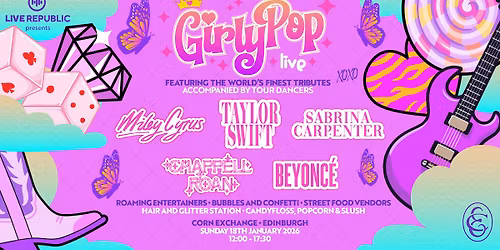 GirlyPop Live Xmas | Corn Exchange, Edinburgh
