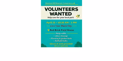 Love Your Block Day - Cassidy Park