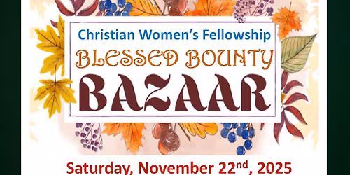 SMCC Blessed Bounty Bazaar