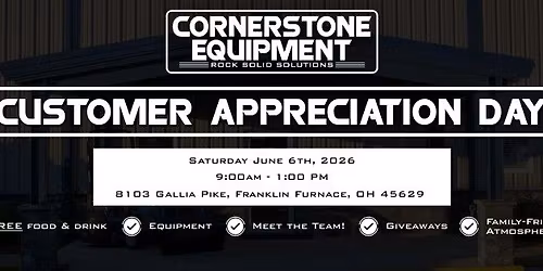 Customer Appreciation Day - Franklin Furnace