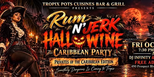 Rum N' Jerk- Pirates of the Caribbean Costume Party