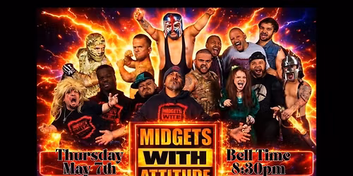 Midgets with Attitude - Fight Night at Honkytonk Saloon