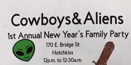 First annual New Year\u2019s Eve celebration. 