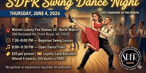 SDFR 1st Thursday Dance