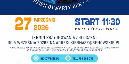 KIERMASZ R\u0118KODZIE\u0141A \u2013 20 Lat! Dzie\u0144 Otwarty BCK \u2013 Jubileuszowe atrakcje