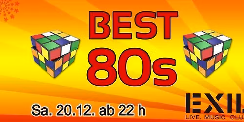 BEST 80s Party im EXIL G\u00f6ttingen