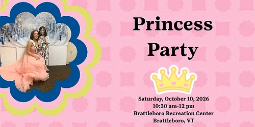 Princess Party with Girl Scouts in Brattleboro, VT